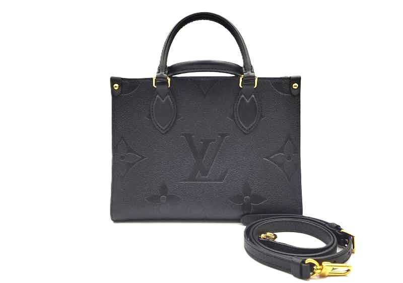 ルイヴィトン買取 オンザゴーPM アンプラント 黒 M45653